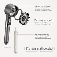 Onyx - Pommeau de douche filtrant haute pression
