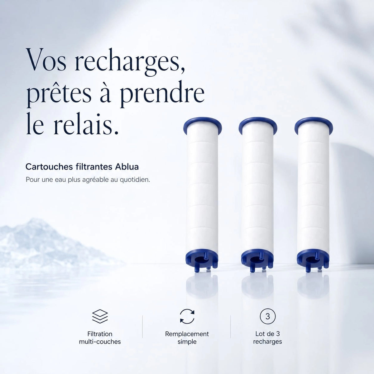 Recharge filtrante | Onyx