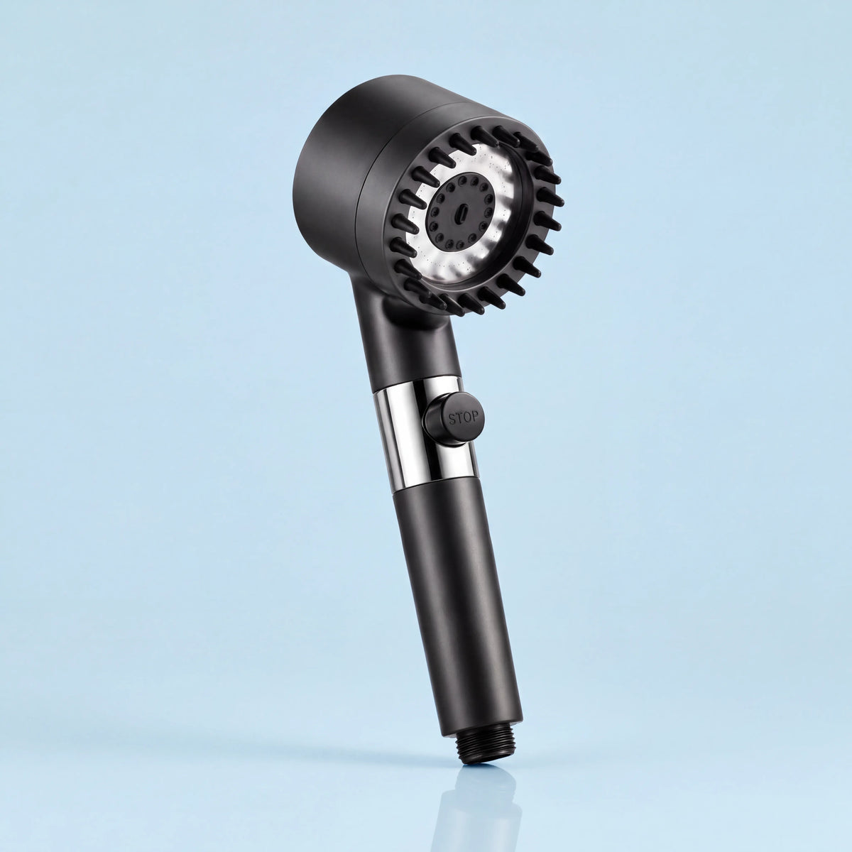 Pommeau de douche filtrant Onyx Noir Carbone